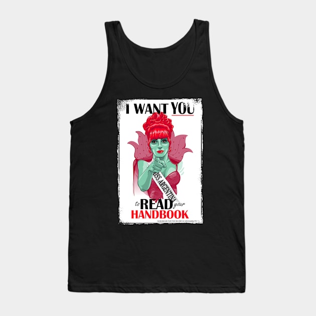 Read Your Handbook Tank Top by boltfromtheblue